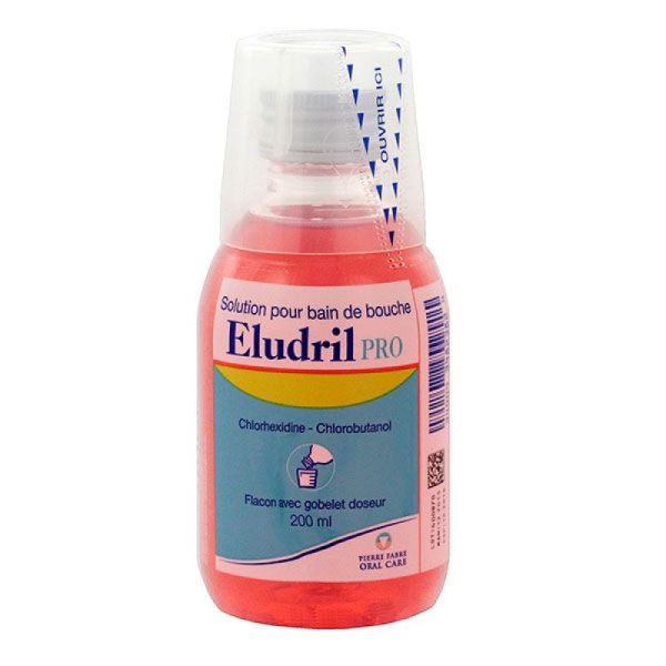 Eludril Pro bain de bouche 200mL