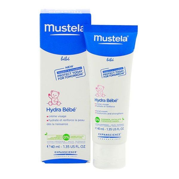 Mustela Hydra bébé crème visage 40ml