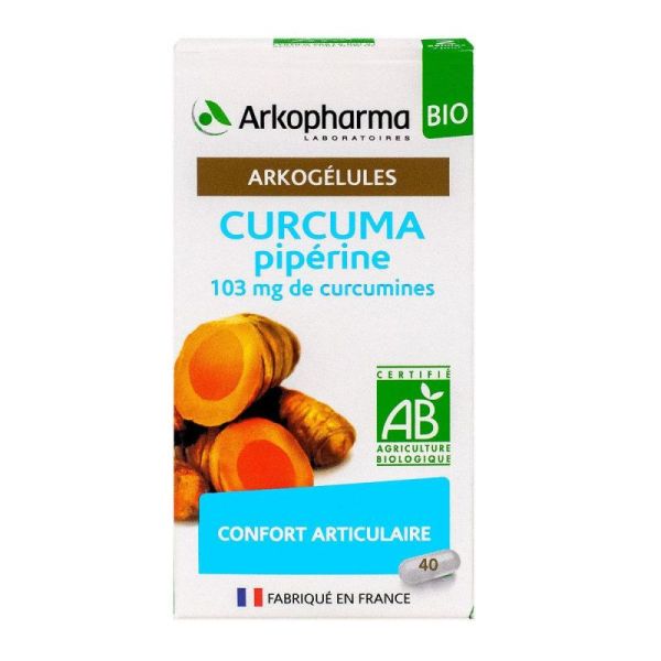 Arko Curcuma Piperine Bio 40 Gel