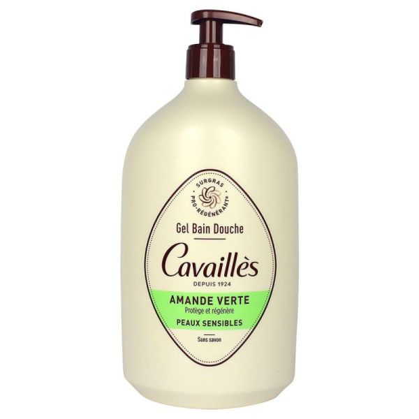 Cavailles Gel Surgras Amande Verte 1L