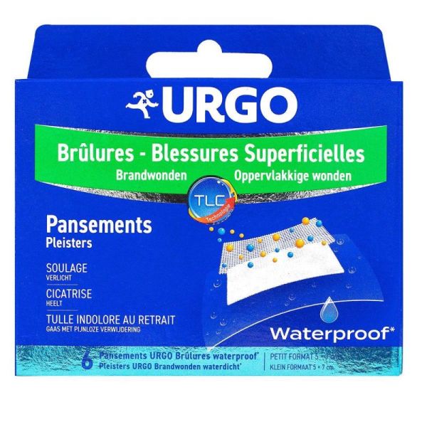 Urgo Pans Waterproof Bte 6