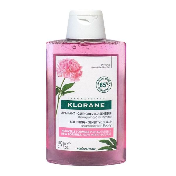 Klorane Cap Sha Pivoine Bio Fl200ml