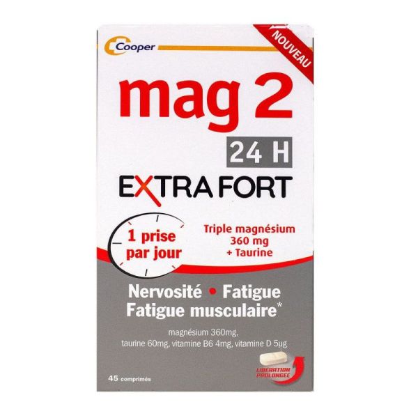 Mag 2 24h Extra Fort 45cpr