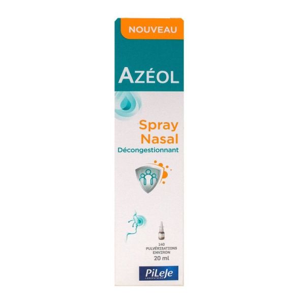 Azéol spray nasal décongestionnant 20ml