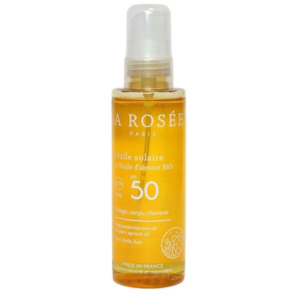 La Rosee Huile Sol Hle Abrico Spf50 150Ml