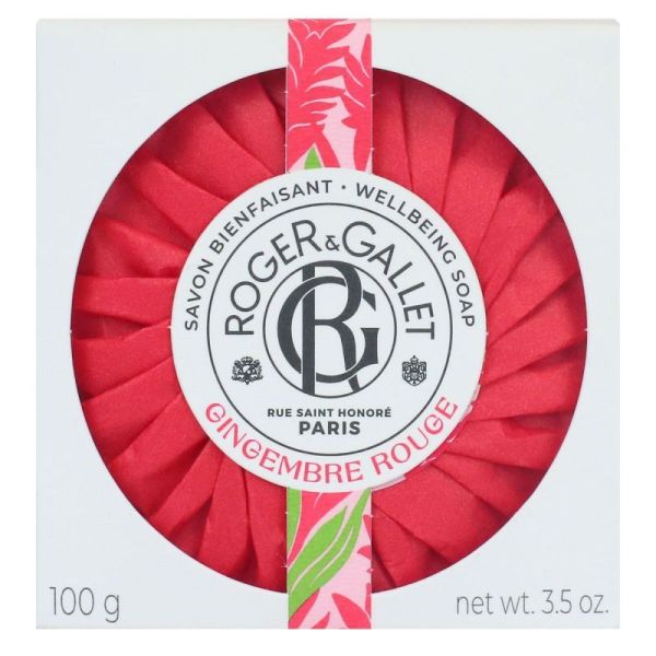 Rg Gingembre Rouge Savon 100G