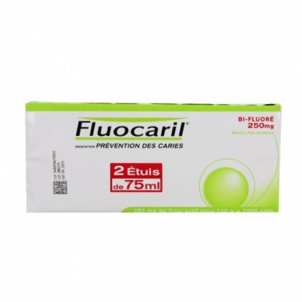 Fluocaril Bif250 Ment Lot2 75ml
