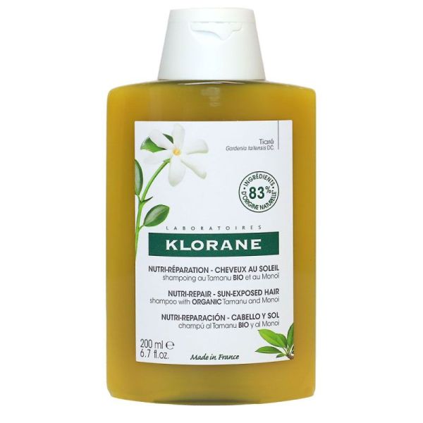 Klorane Cap Sha Sol Tamanu Bio Monoi200Ml