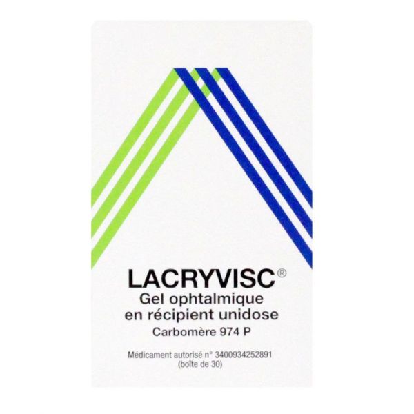 Lacryvisc 0,3% Gel Opht 30unid/0,5g