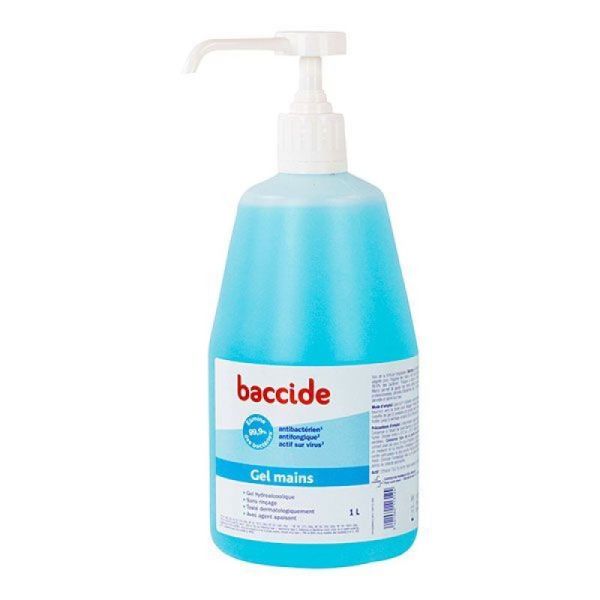 Baccide gel mains sans parfum 1L