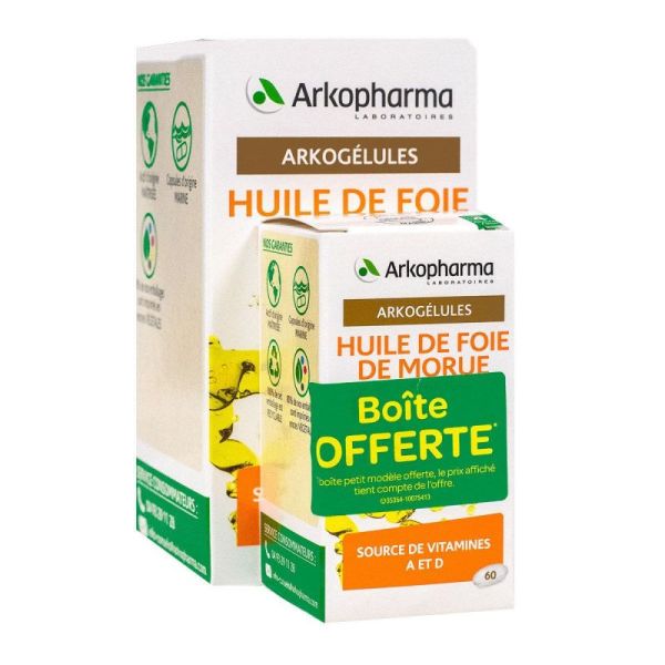Arkog Huile De Foie De Morue 220 60 Off