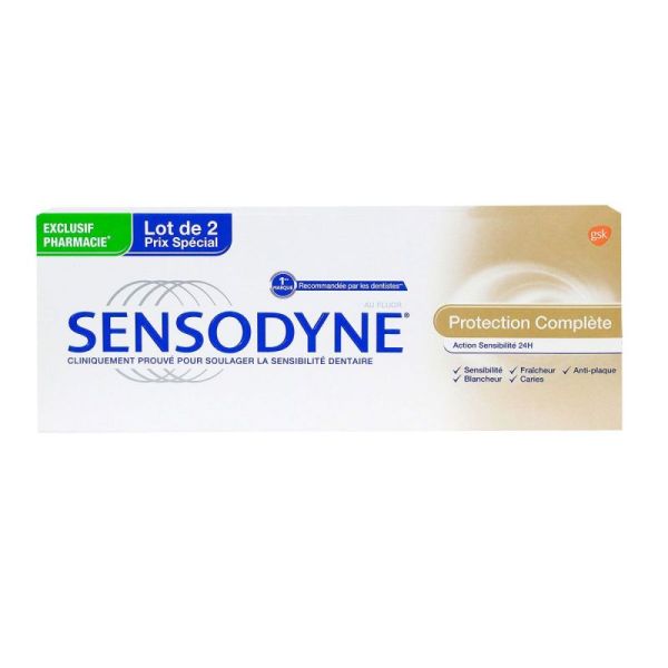 Sensodyne Protection Cplete 2x75ml