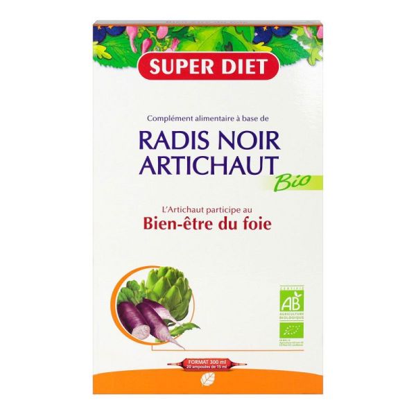 Superdiet Radis Noir/artich 2015ml