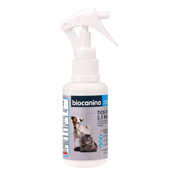 Biocanina Tick-puss 2.5ml/mg Spray 100ml