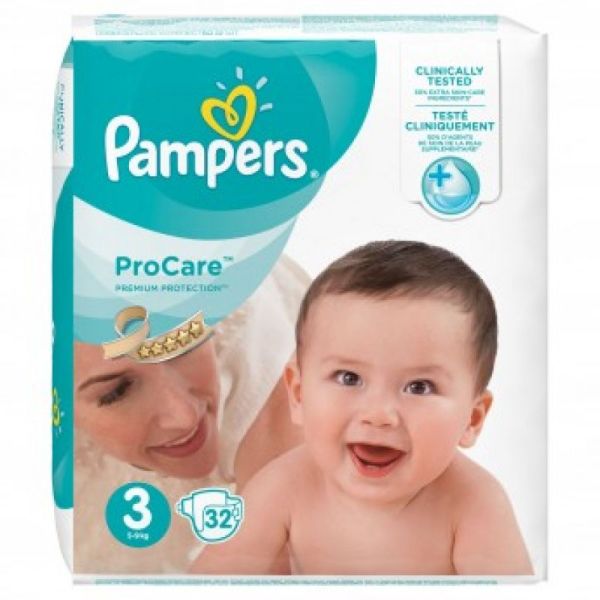 Pampers ProCare Couche T3 4x32