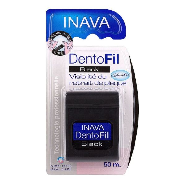 Inava Dento-fil Black 50m