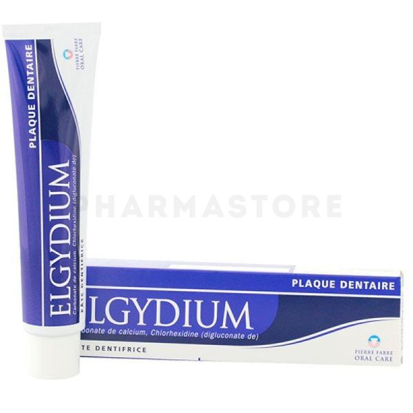 Pâte dentifrice plaque dentaire Elgydium - 150 g