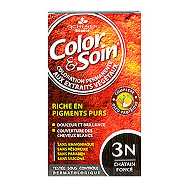 Color&soin  3n Chatain Fonce