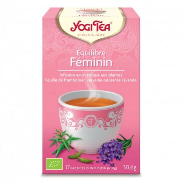 Yogi Tea Equilibre féminin 17 sachets d'infusion