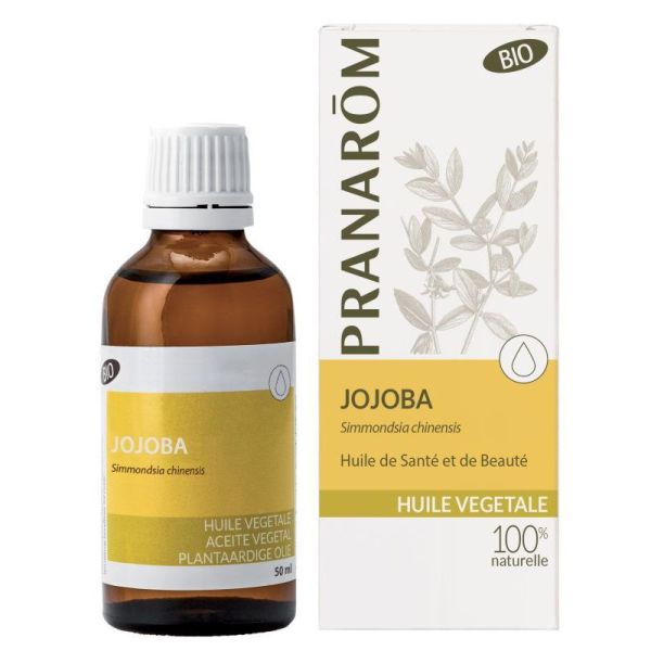 Pranarom huile végétale de Jojoba 50mL