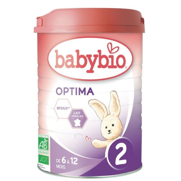Babybio Optima 2 lait poudre 900g