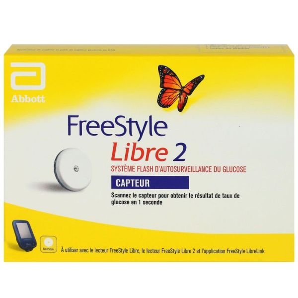 Freestyle Libre 2 Capteurs Pour Lecteur 2