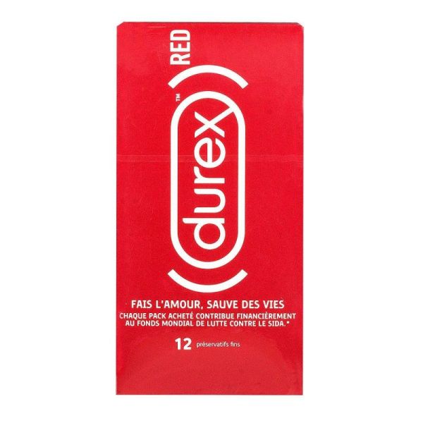 Durex Red 12 préservatifs