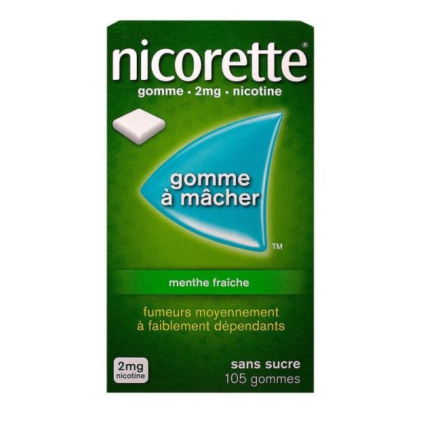 Nicorette Ment F.2mg S/s Gm105