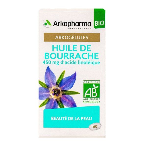 Arko Huile Bourrache Bio 60caps