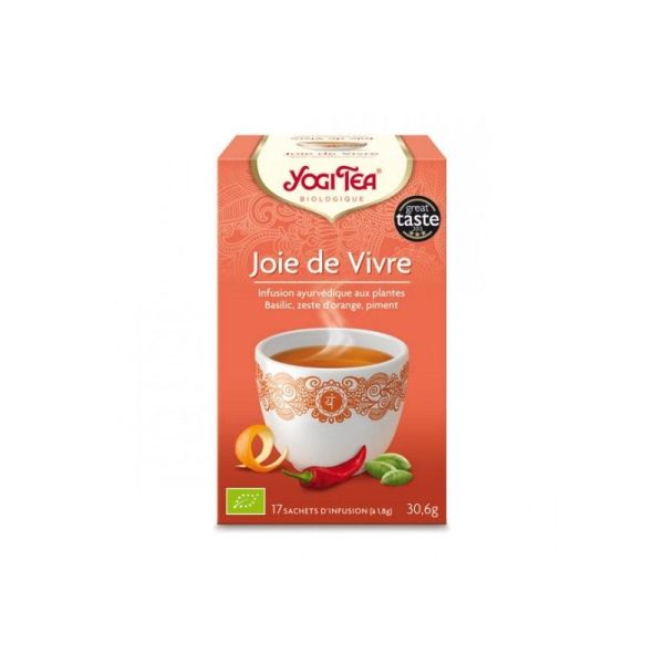 Yogi Tea Joie de vivre 17 sachets d'infusion