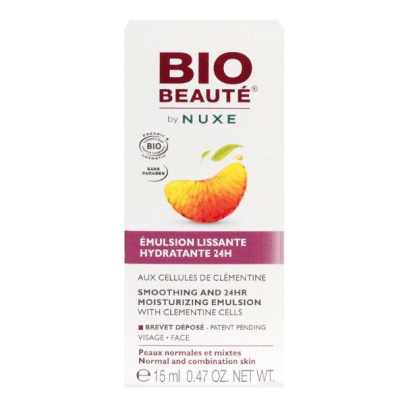 Emulsion lissante hydratante 24H Bio Beauté - 15ml