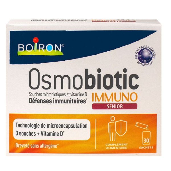 Boiron Osmobiotic Immuno Senior 30 Sticks