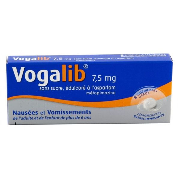 Vogalib 7,5mg Lyoph Or B/8