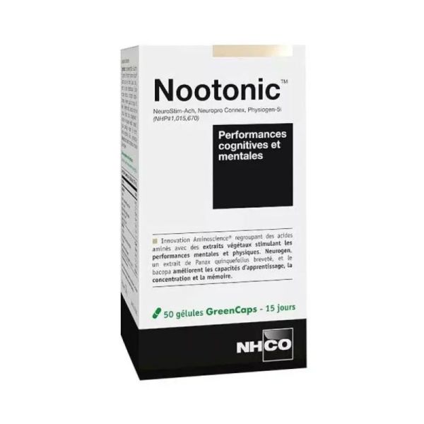 Nhco Nootonic Performance Mentale 50gel
