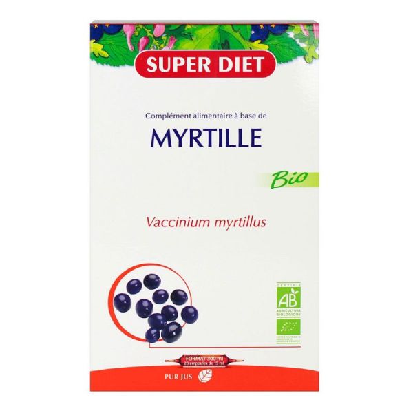 Superdiet Myrtille Bio S Buv 20a/15ml