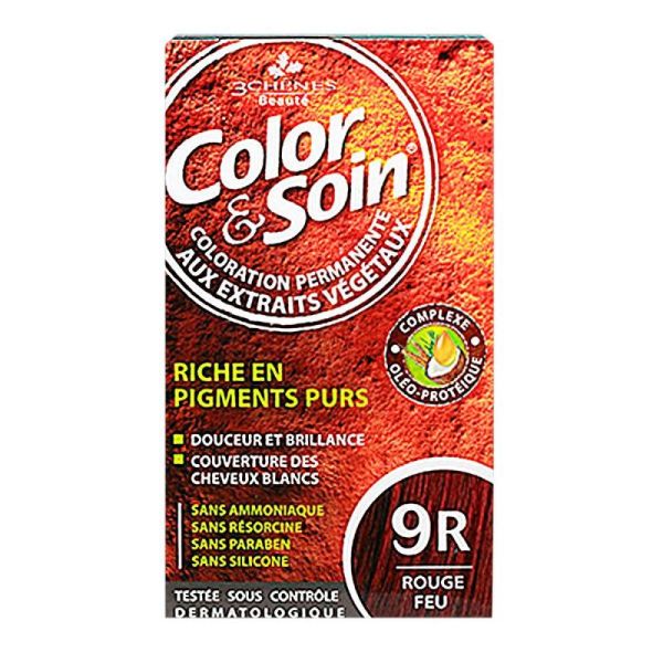 Color&soin 9r Rouge Feu