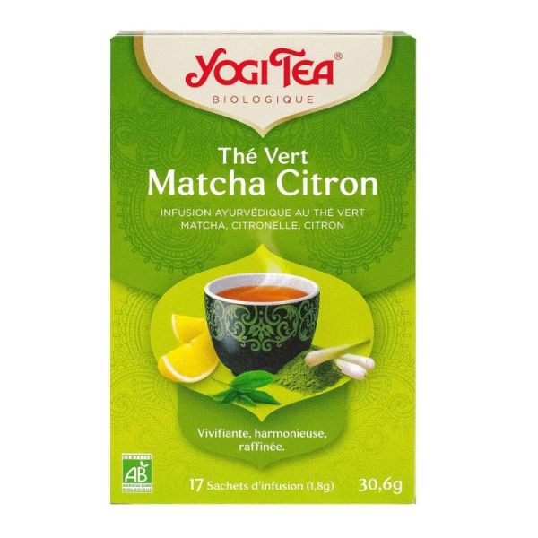 Yogi Tea The Vert Matcha Citron Sach17
