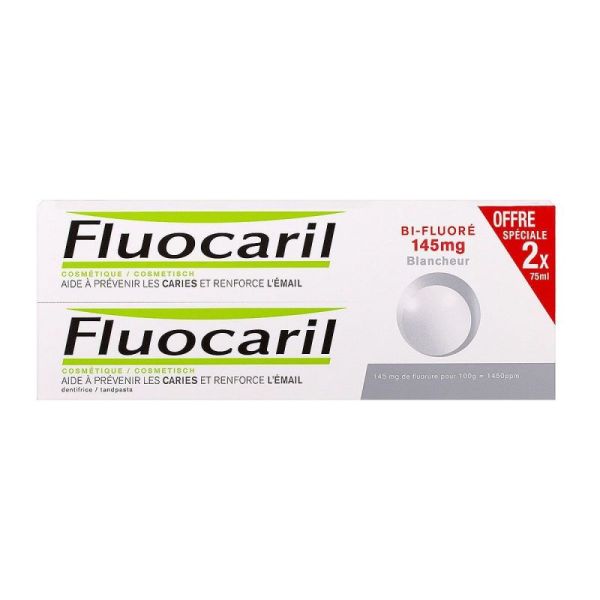 Fluocaril Bif145 Blancheur Pate2x75ml