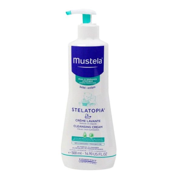 Stelatopia crème lavante peaux à tendance atopique 500mL
