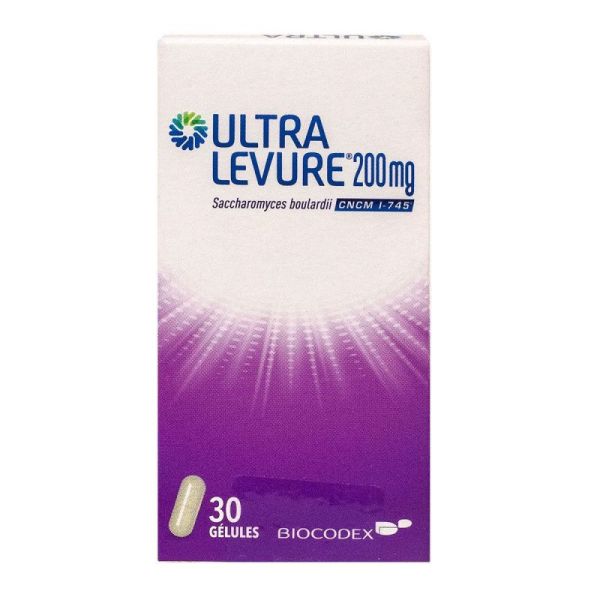 Ultra levure 200mg 30 gélules