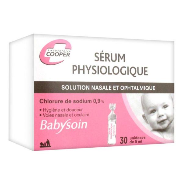 Babysoin sérum physiologique 40 unidoses
