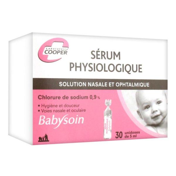 Babysoin Serum Physiologique 40 Unidoses Pharmarun