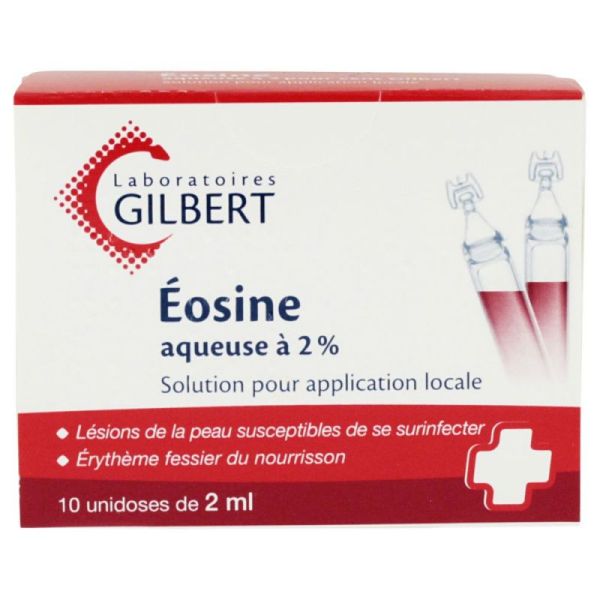 Gilbert Eosine Aqueuse 2% 10*2ml