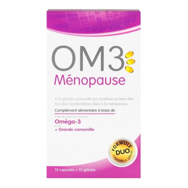 Om3 Menopause Caps15+gelu15
