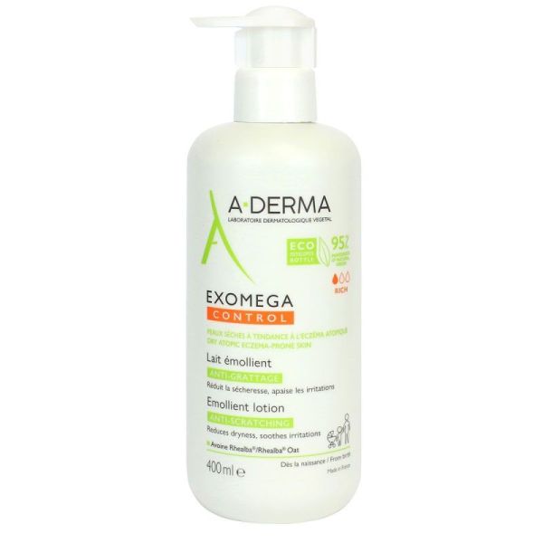 Aderma Exomega Control Lait Emol Fl400ml