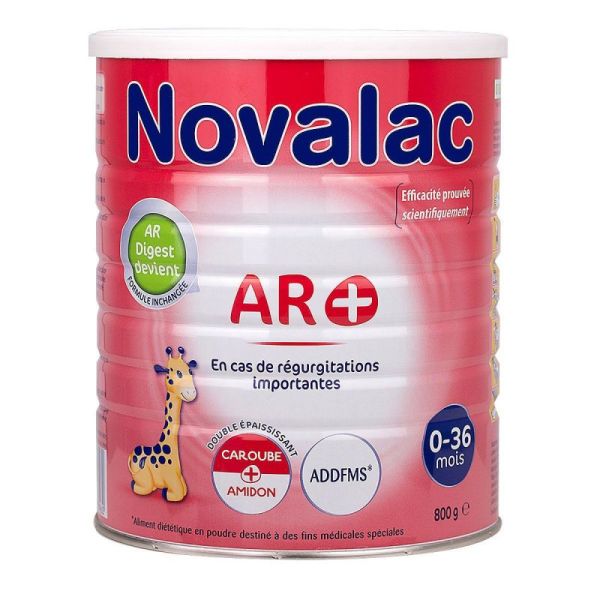 Novalac Ar+ Pdr Lait 800g 1