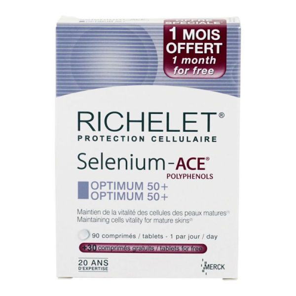 Richelet Selenium Ace Optim 50a 90cp30cp