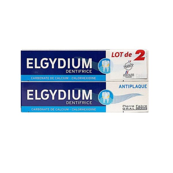 Elgydium Dentif Antiplaque Lot 2*75ml