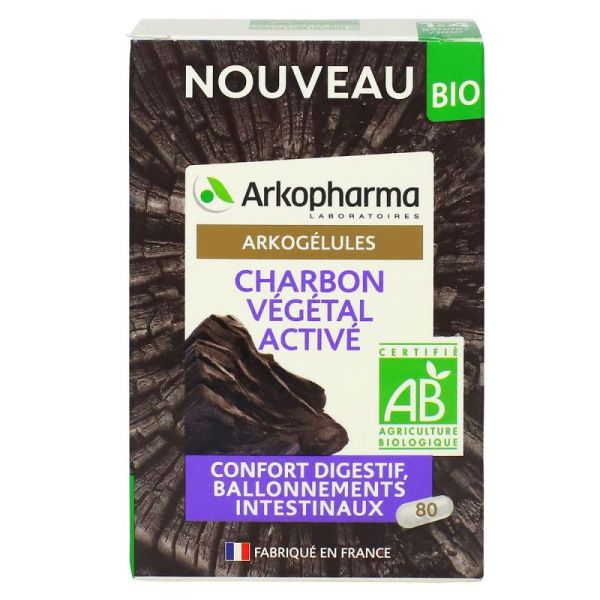Arko Charbon Vegetal Bio 80 Gel