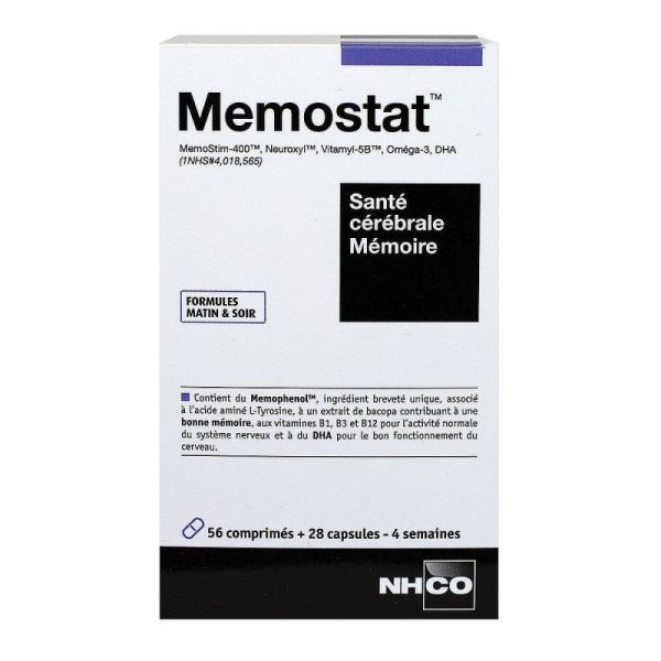 Nhco Memostat Sante Cerebr 56cpr28caps